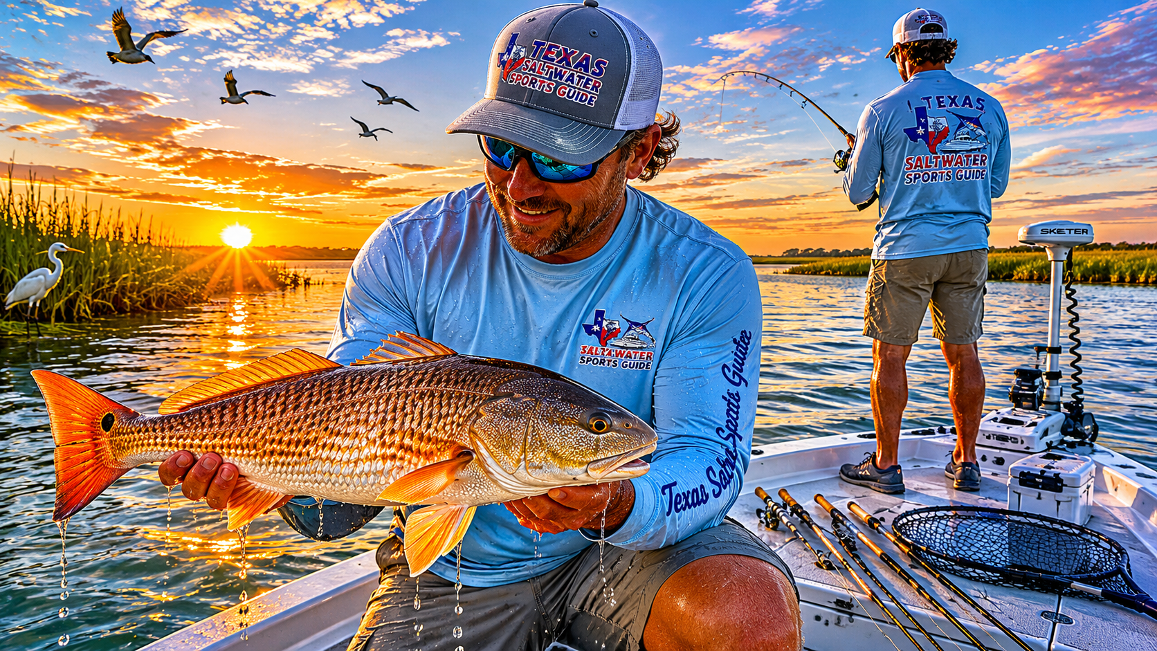 Aransas Bay Texas Saltwater Redfish Fishing Guide