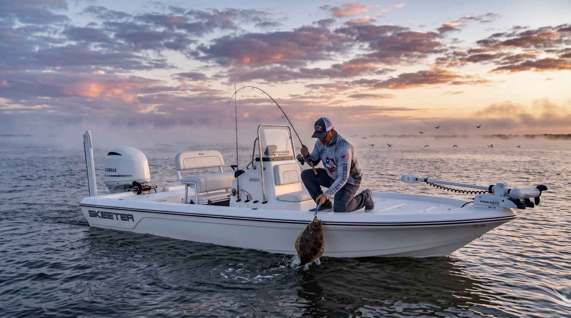 Mesquite Bay Texas Flounder Fishing Guide