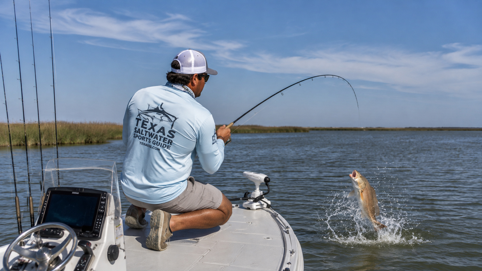 Espiritu Santo Bay Texas Redfish Fishing