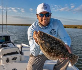 Espiritu Santo Bay Texas Flounder Fishing