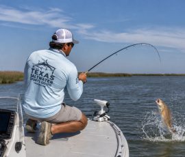 Espiritu Santo Bay Texas Redfish Fishing