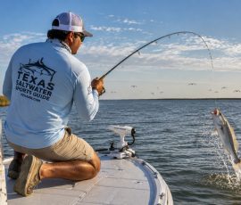 Espiritu Santo Bay Texas Speckled Trout Fishing