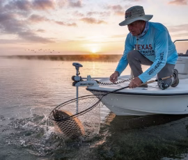 San Antonio Bay Flounder Fishing